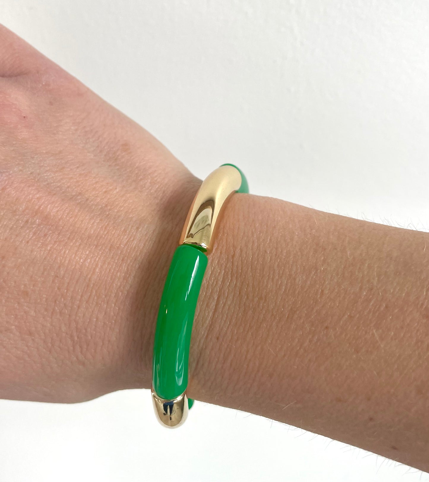 Green & Gold Bracelet