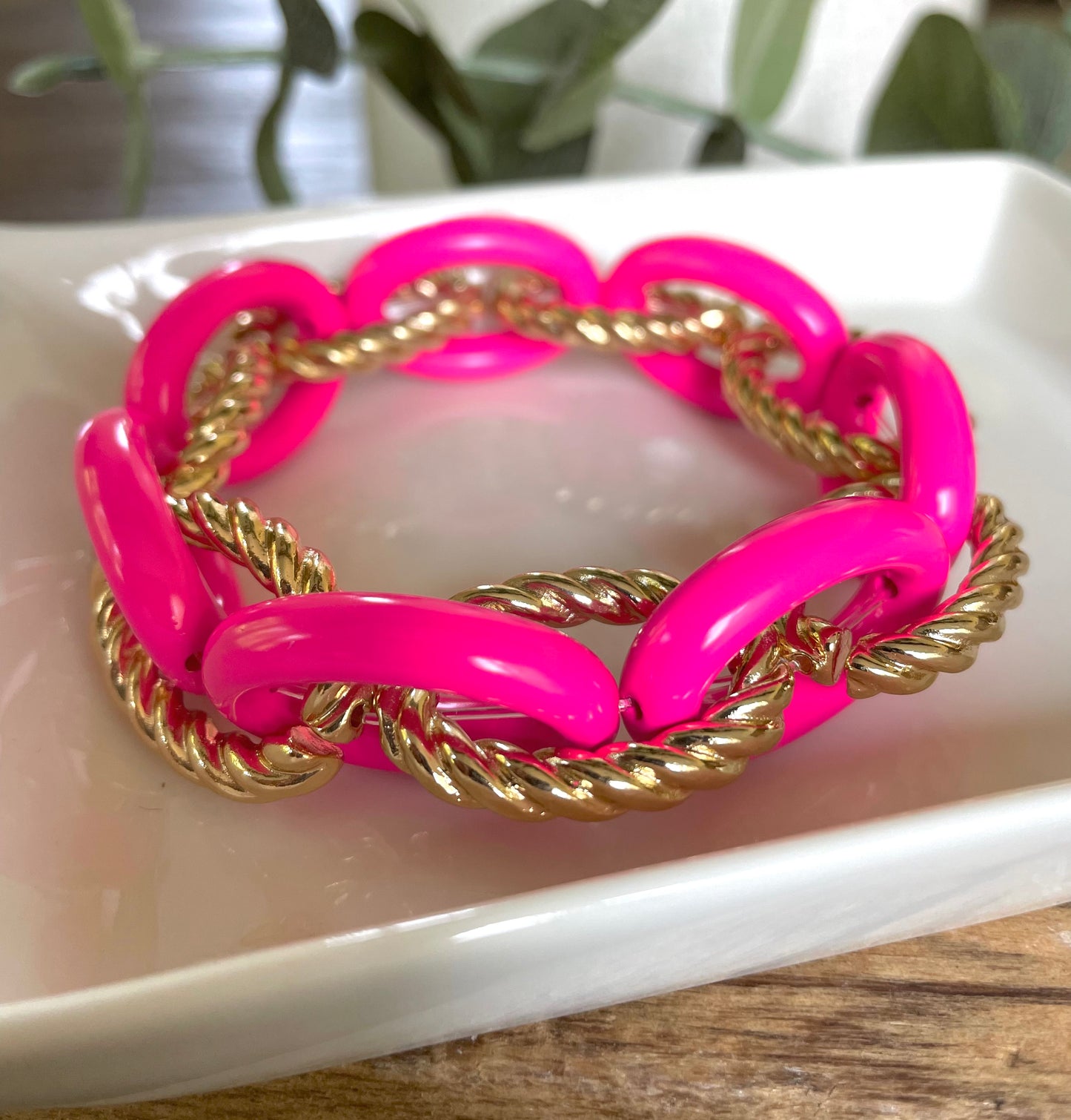 Pink Gold Bracelet