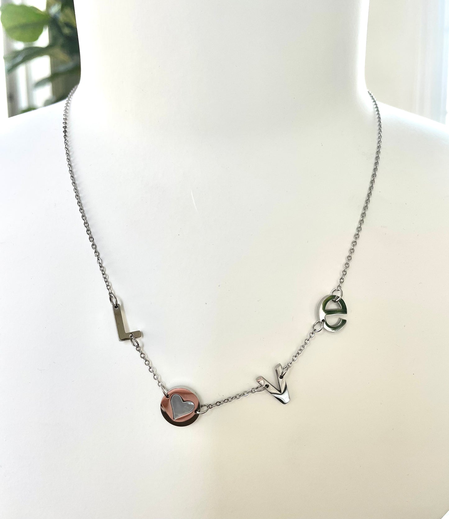 Love Necklace-Silver