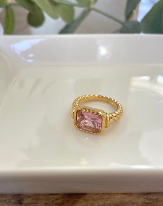 Blush Stone Ring