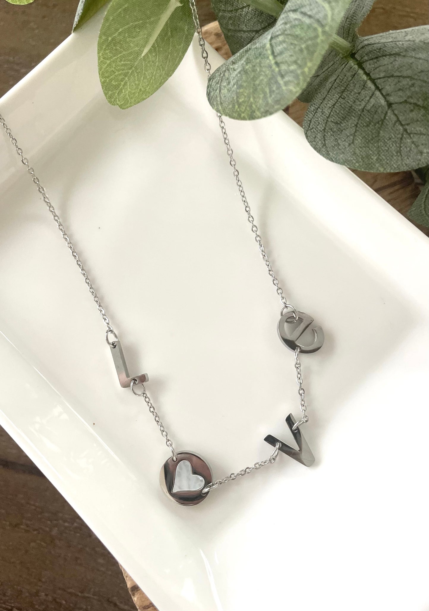 Love Necklace-Silver