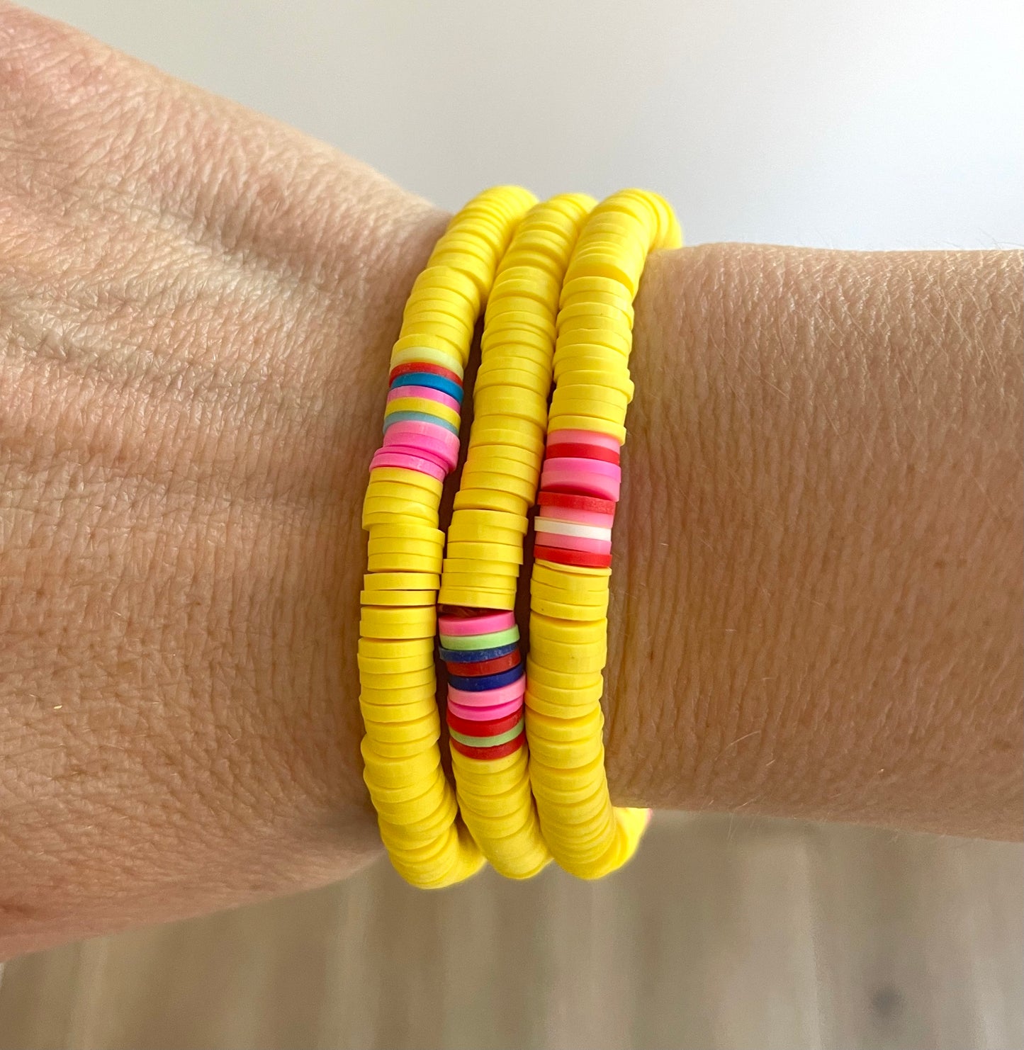 Yellow Stretch Bracelet