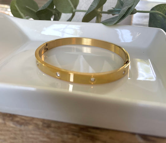 Gold Bangle