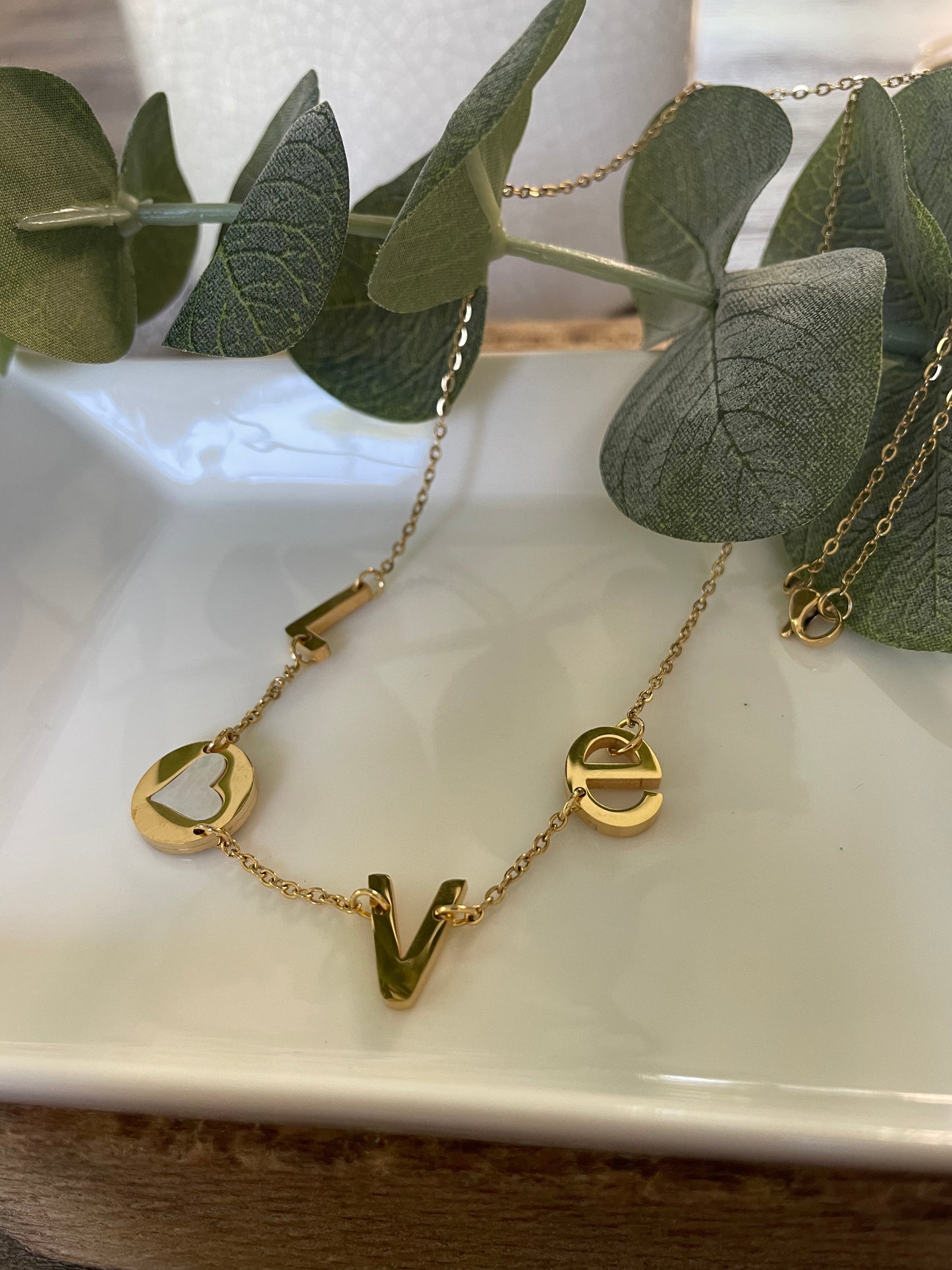 Love Necklace-Gold