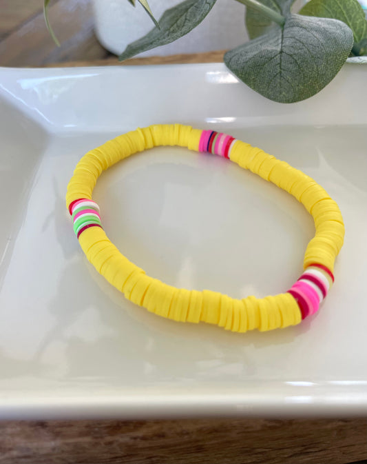 Yellow Stretch Bracelet